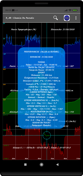 TraJecSan : Analyse des Graphiques