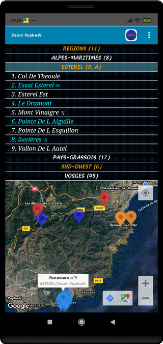 TraJecSan : Accueil Trajets V3