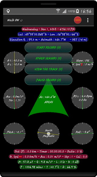 TraJecSan : Recording