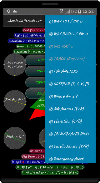 Guiding/Cloning Menu