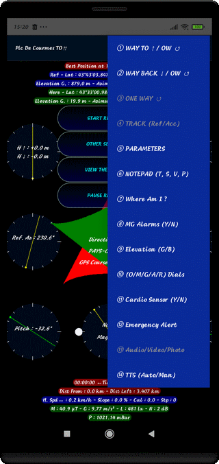 Guiding/Cloning Menu