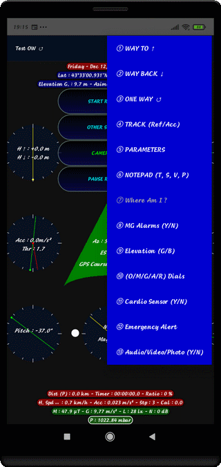 Commandes Enregistrer