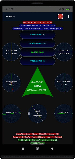 TraJecSan : Record a Track